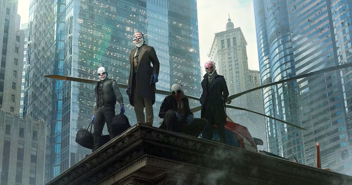 Payday 3 release time - characters on building