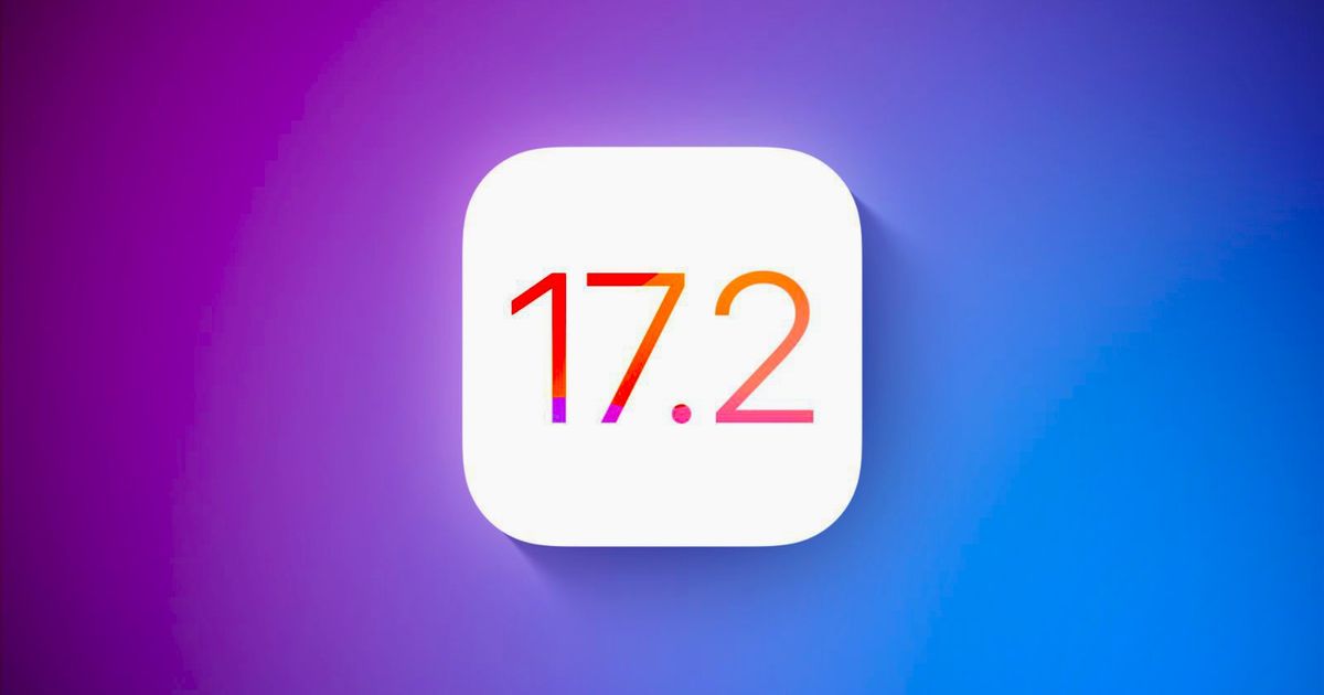 Should I update to iOS 17.2? - An image of the logo of iOS 17.2
