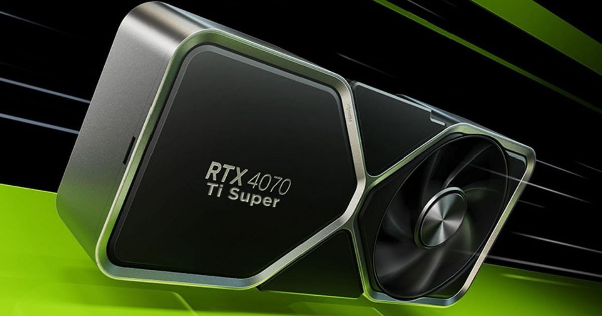 RTX 4070 Ti Super vs RTX 4070 Ti - An image of the RTX 4070 Ti Super GPU