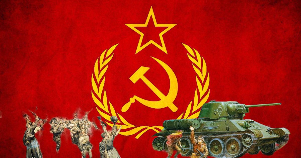 Hearts of Iron 4 Soviet Union guide - picture of the Communism logo and Russian army