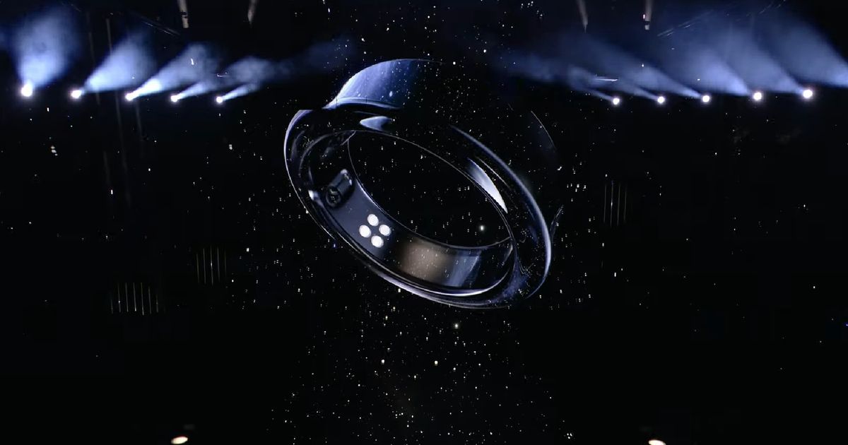 Samsung Galaxy Ring teased during the Samsung Unpacked event