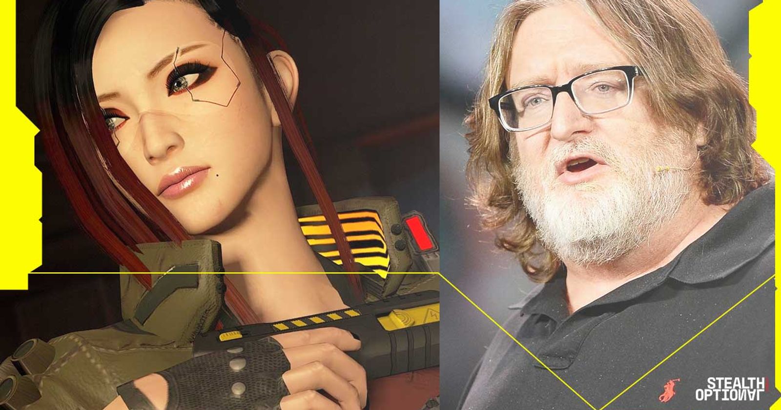 Valve Gabe Newell CD Projekt Cyberpunk 2077 Comment