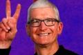 Apple Metaverse Job Listings: Apple CEO Tim Cook on a purple Metaverse background 