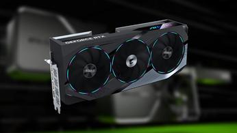Gigabyte 4070 Ti Super in front of the 40-Series Super press image