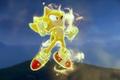 sonic frontiers underwhelming final boss rushed super sonic flies in a dominant pose