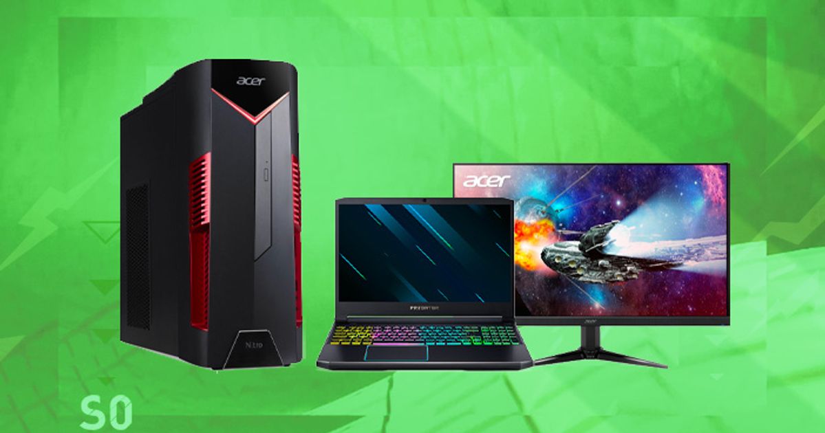 A range of Acer products