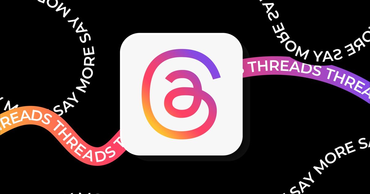 Is Threads dead? - An image of the logo of Threads