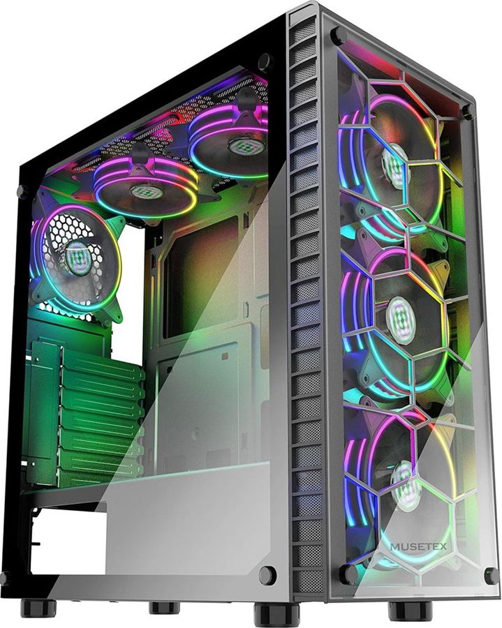 The MUSETEX G05S6-HB PC Case is 44% OFF on Amazon US