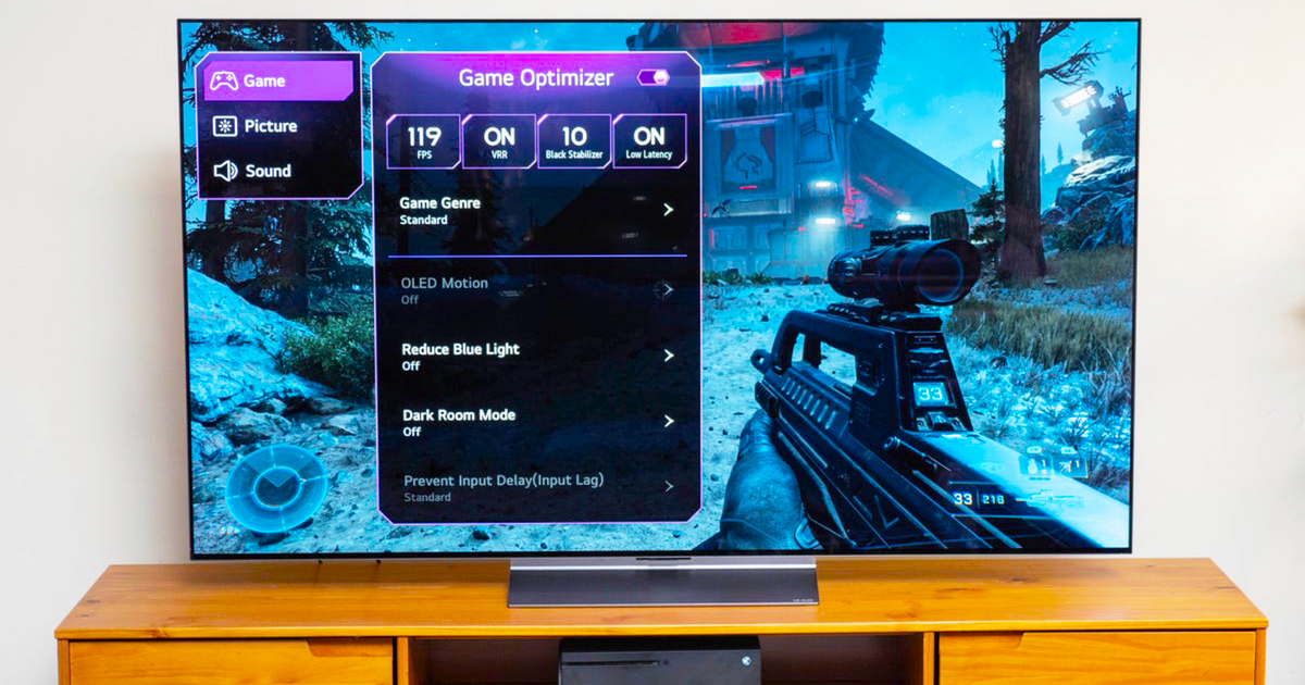 Best gaming settings for LG C3 OLED for PC and console