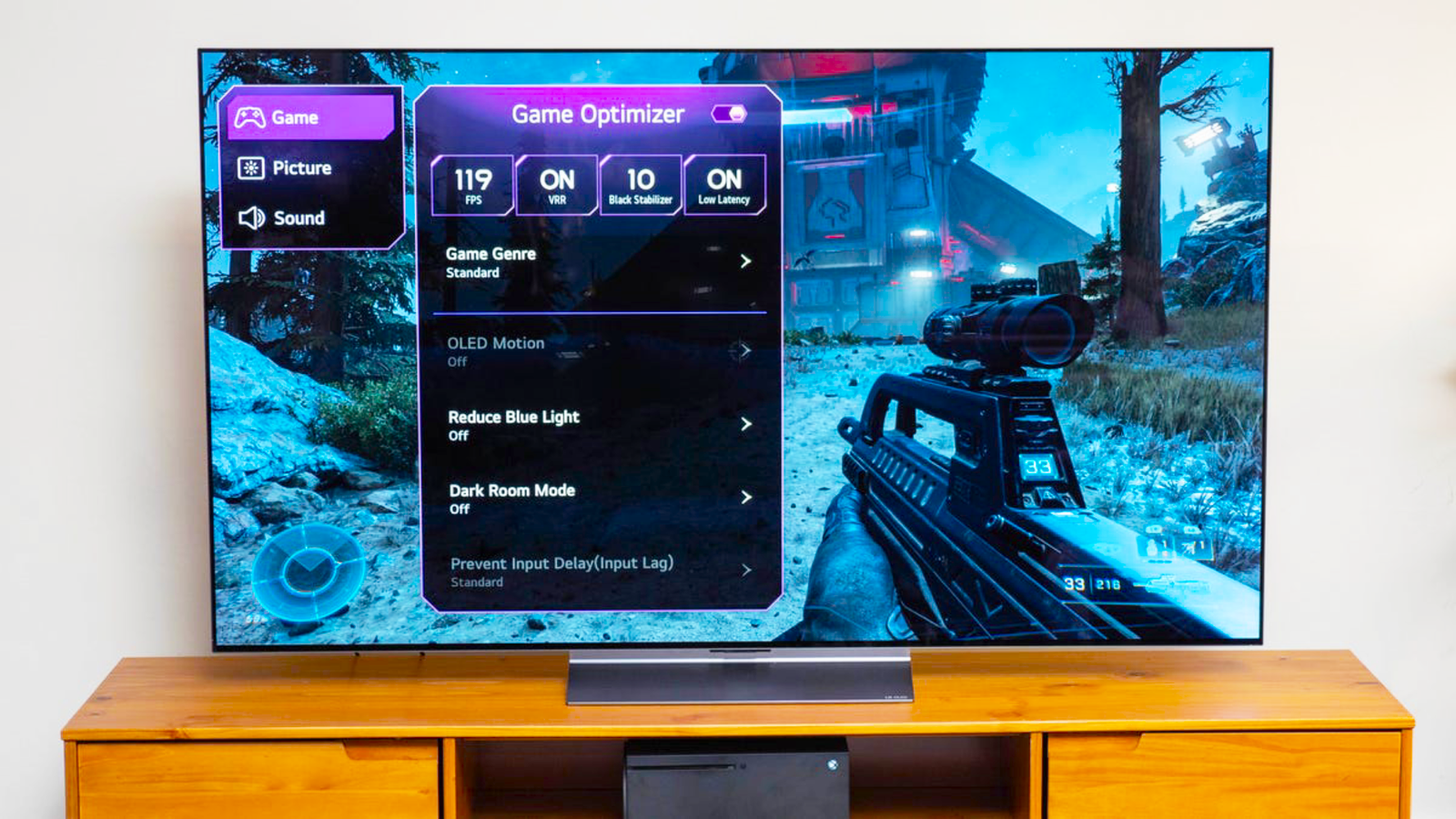 Best gaming settings for LG C3 OLED for PC and console