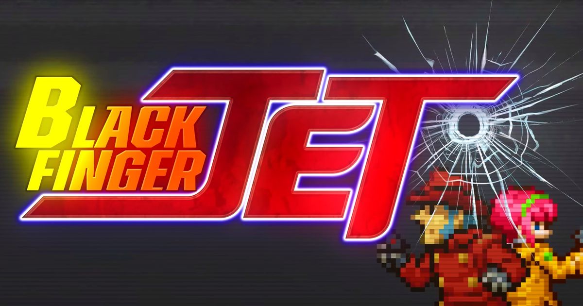 former metal slug developers announce black finger jet logo and characters