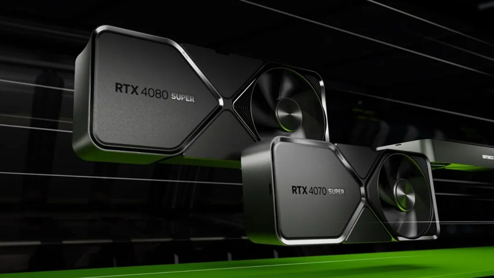 Nvidia RTX 4000 Super cards showcased in press image from Nvidia