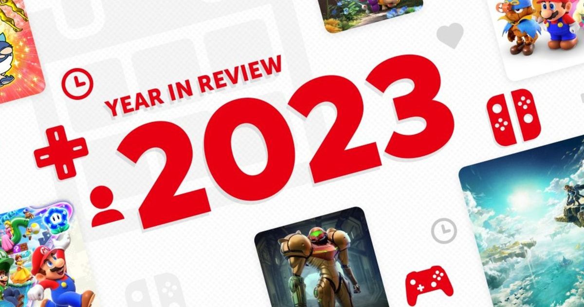 Nintendo Year in Review recap image