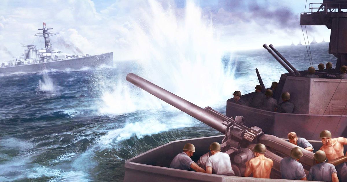 Hearts of Iron 4 navy guide - picture of a naval crew firing a cannon against an enemy ship