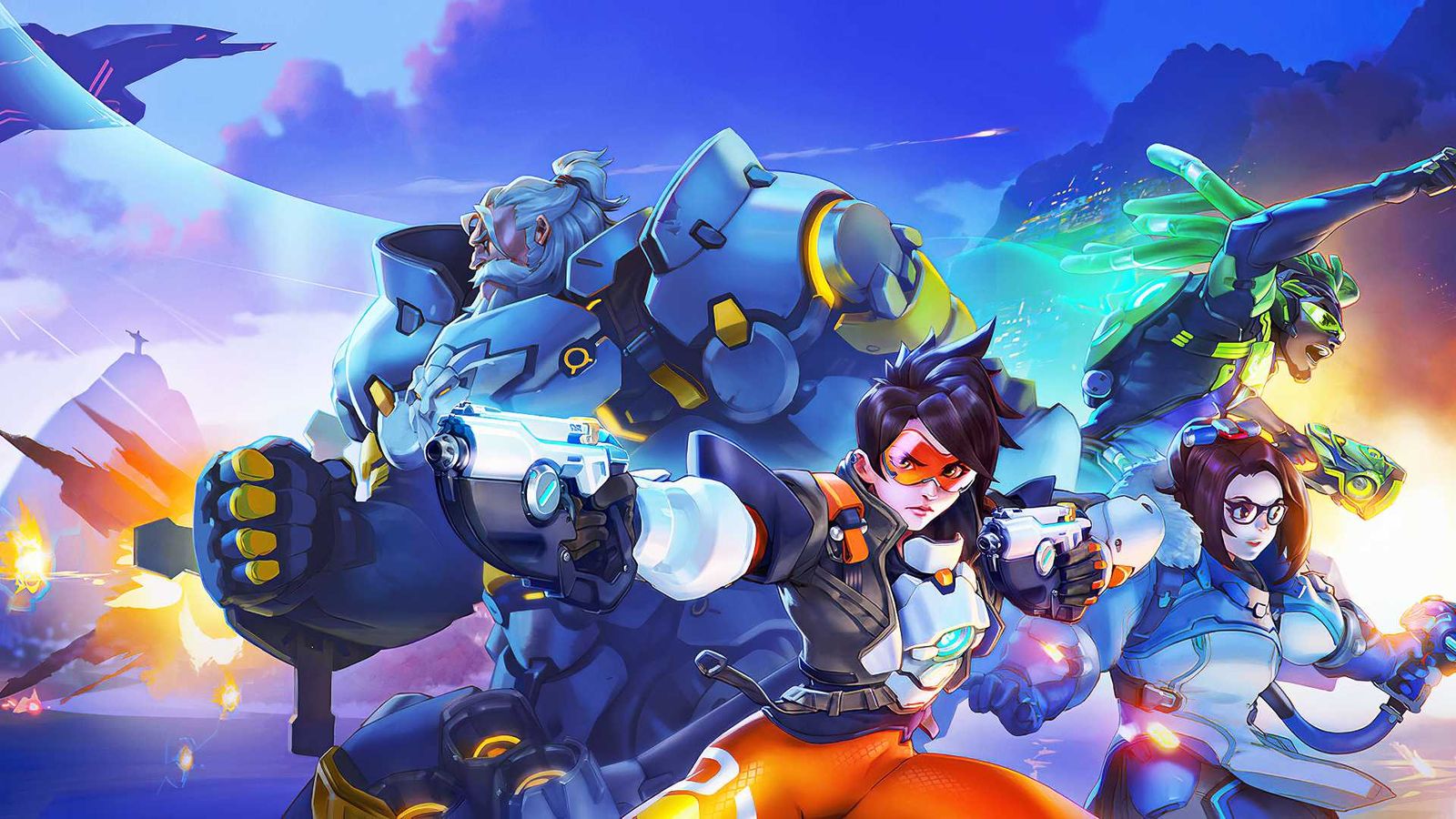 Overwatch 2 error starting game - picture of Overwatch 2 characters