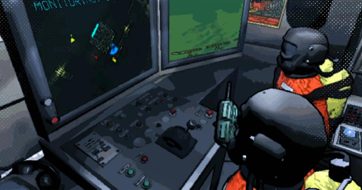 Lethal Company respawn - An image of a person in orange spacesuit fires electricity to the left of the camera