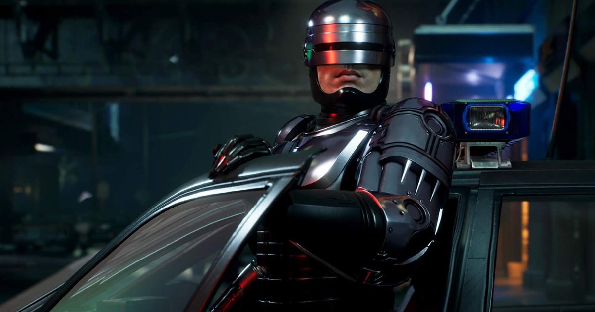 Robocop Rogue City protagonist, Alex Murphy, in the frame