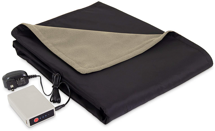 Best camping electric blanket - Eddie Bauer water-resistant blanket 