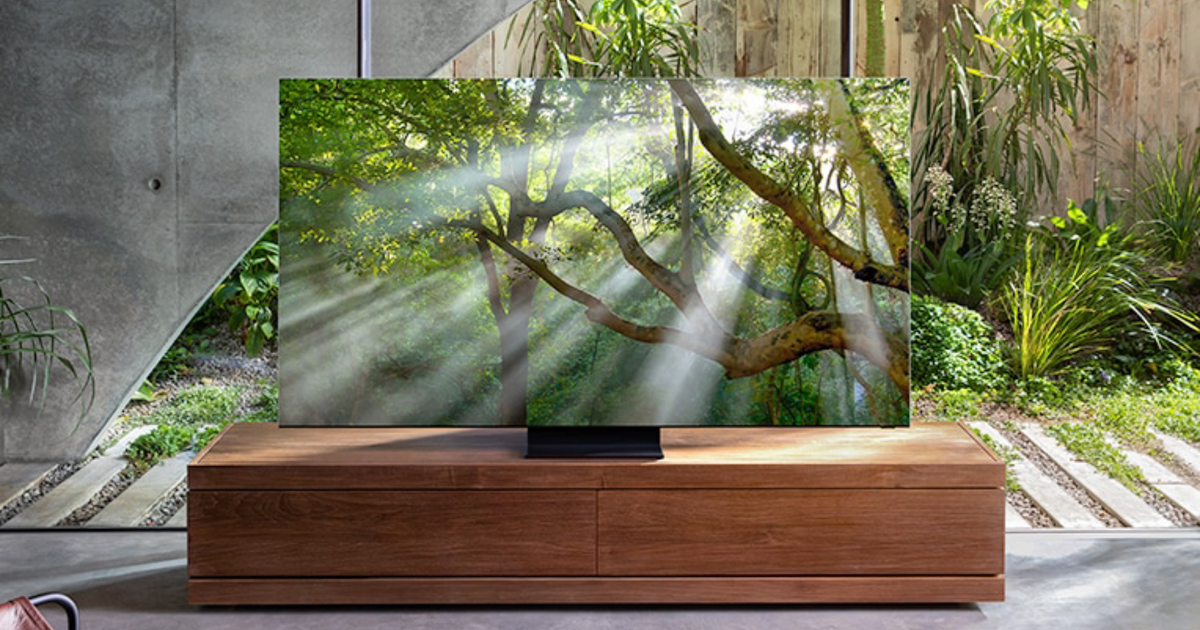 Are 8K TVs worth it in 2023? - An image of an 8K TV by Samsung