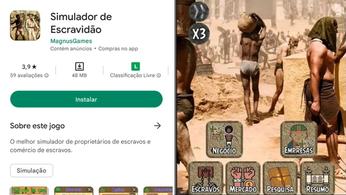 Brazilian Slavery Simulator game removed by Google screenshot from the game