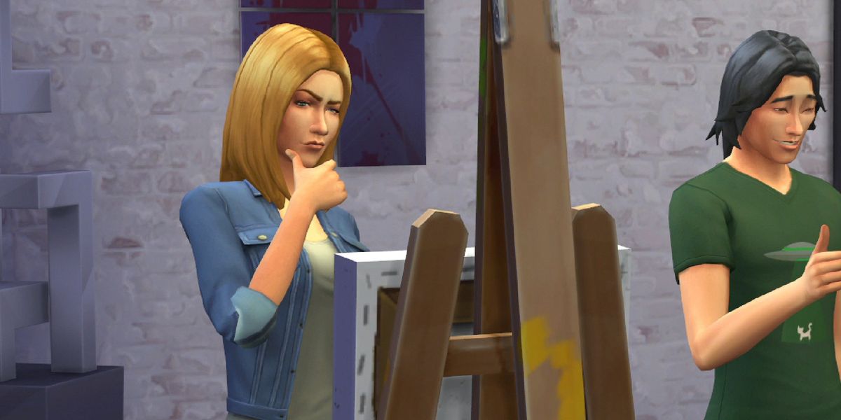 sims 5 images leak showing amazing building tools artist painting