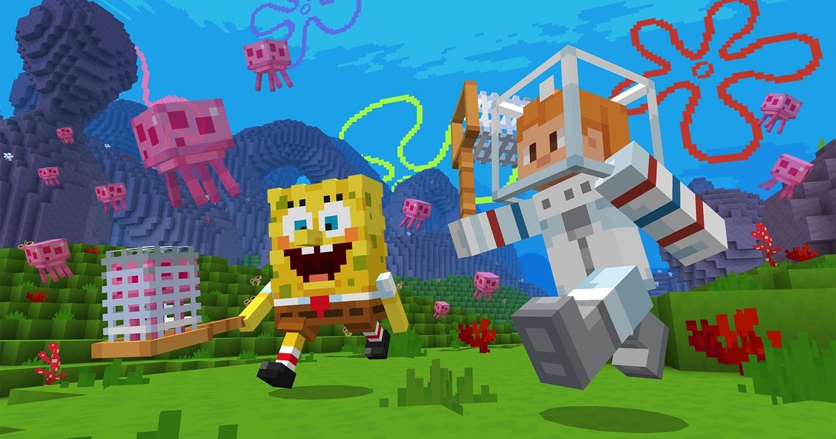 Spongebob Squarepants - Minecraft failed to synchronize registry data from server