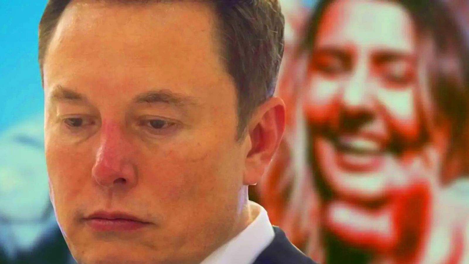 Girls pointing and laughing at Tesla CEO Elon Musk after earning a Guinness world record for most money lost by a single person 