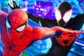 fortnite spider-man crossover cartoony looking marvel games