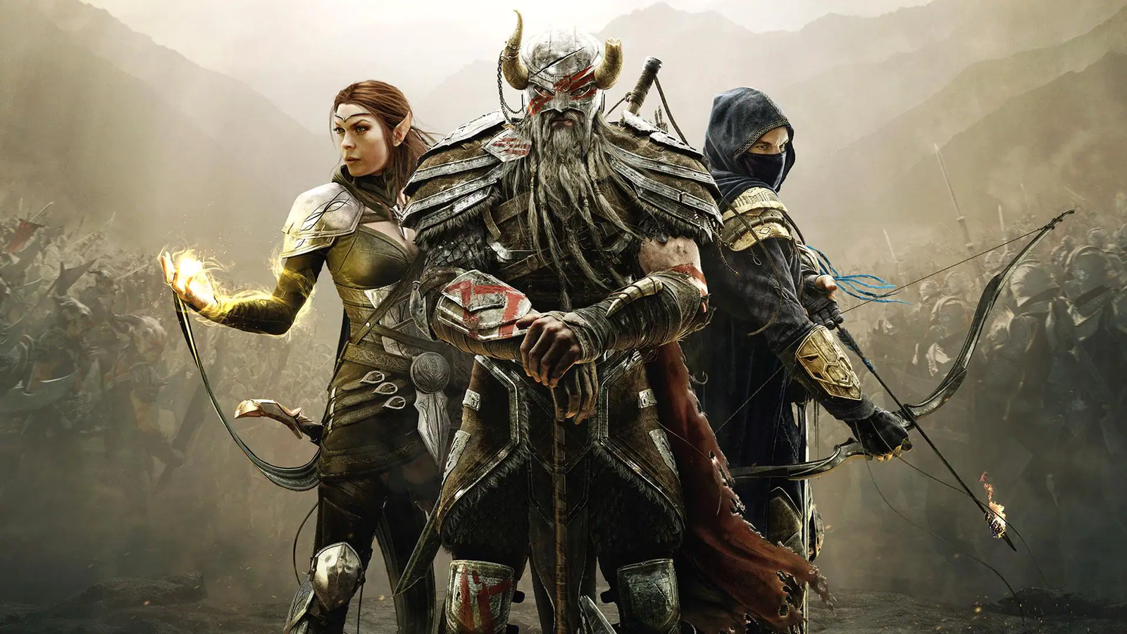 elder scrolls online zenimax follow up three warriors pose