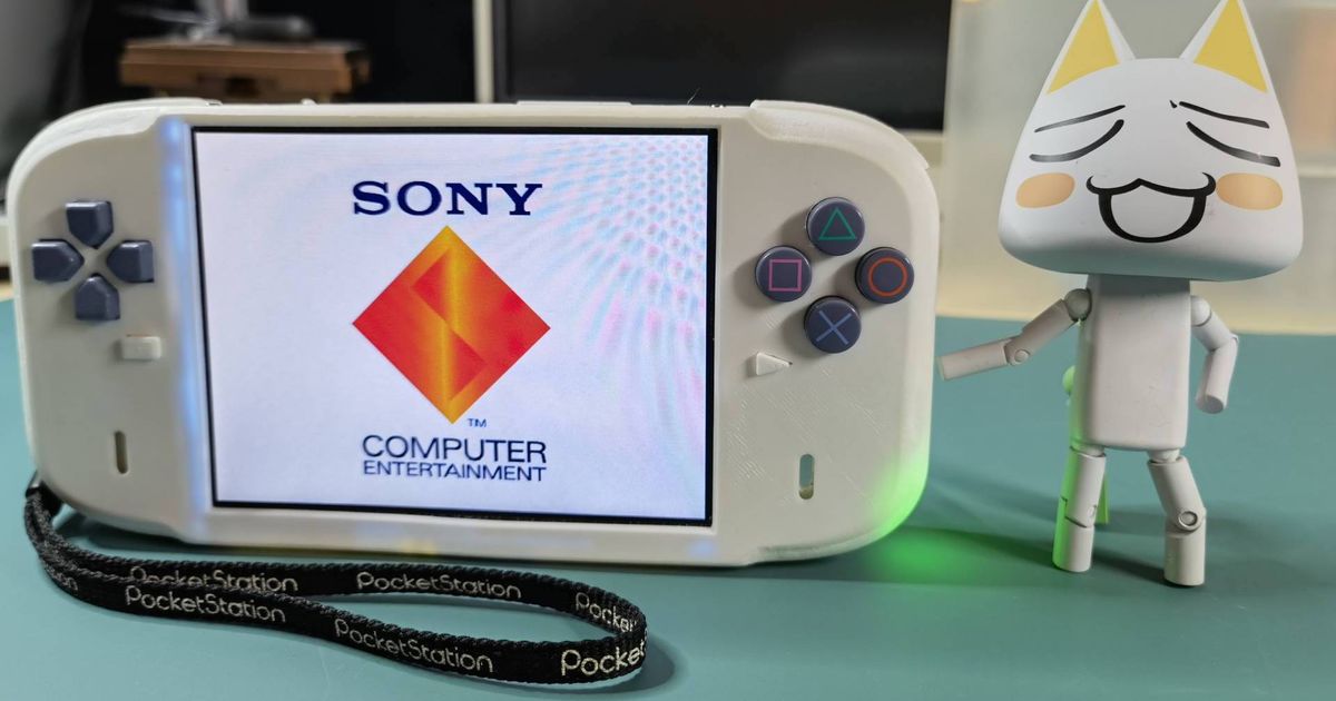 ps1 fan-made handheld
