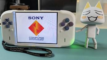 ps1 fan-made handheld