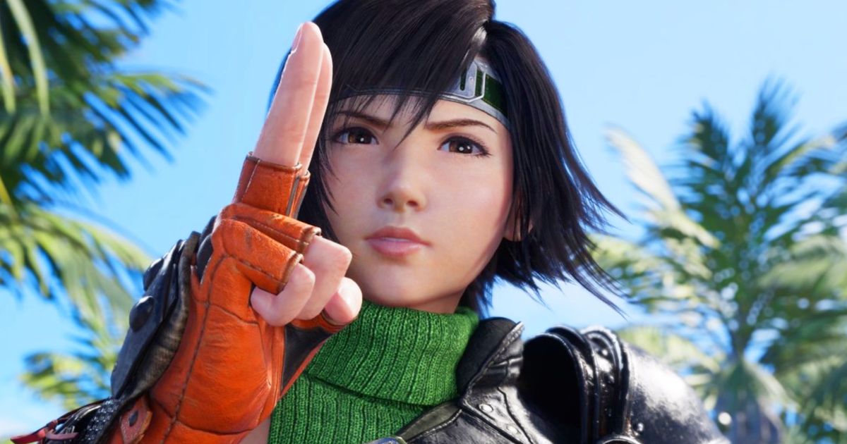 Final Fantasy VII Rebirth Yuffie pointing her finger and scolding you 