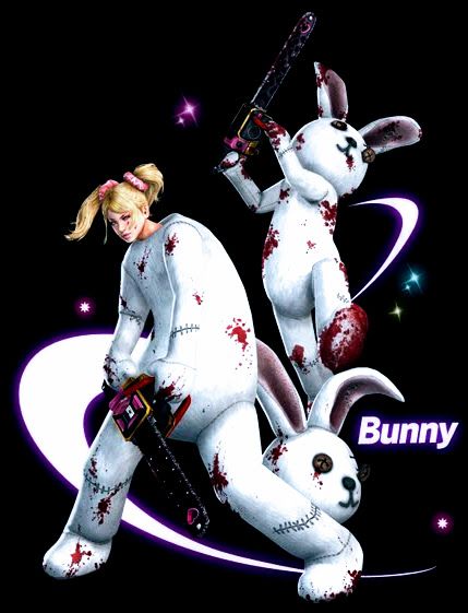A 'bunny' costume in Lollipop Chainsaw