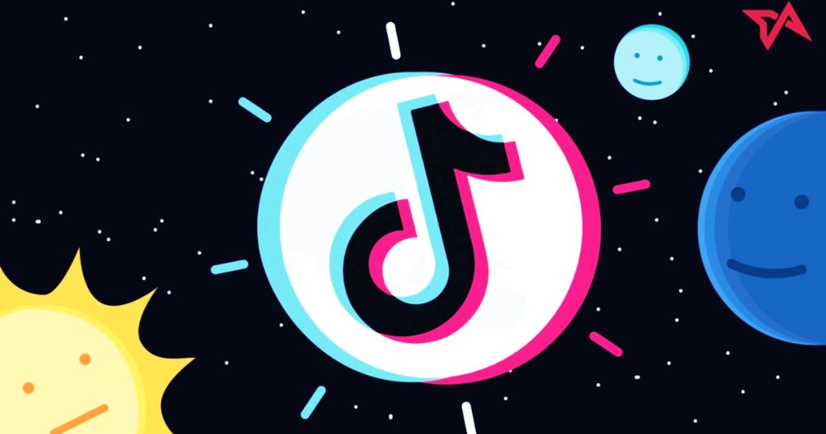 what is the tanning trend on TikTok - picture of TikTok logo