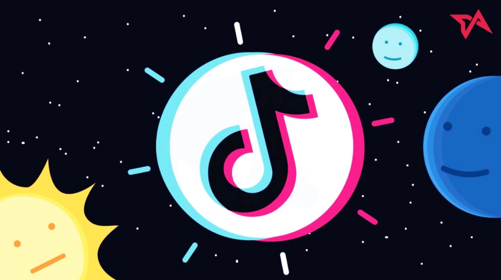 what is the tanning trend on TikTok - picture of TikTok logo