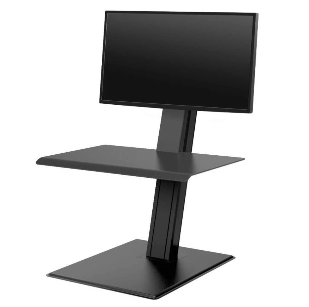 best standing desk converter for a tall person humanscale