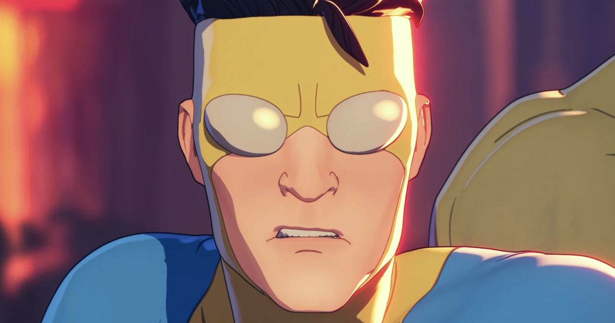 Invincible finally gets a video game, but you’re not gonna like it — Mark, aka Invincible, grimacing at the camera 