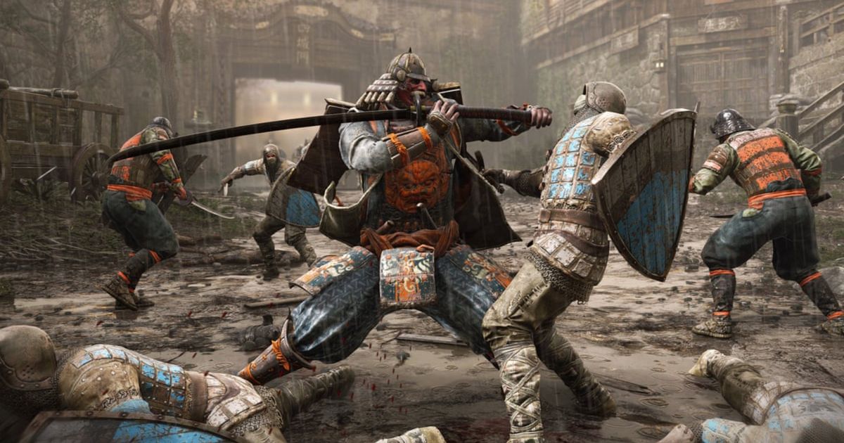 For Honor server status - An image of warriors fighting with swords