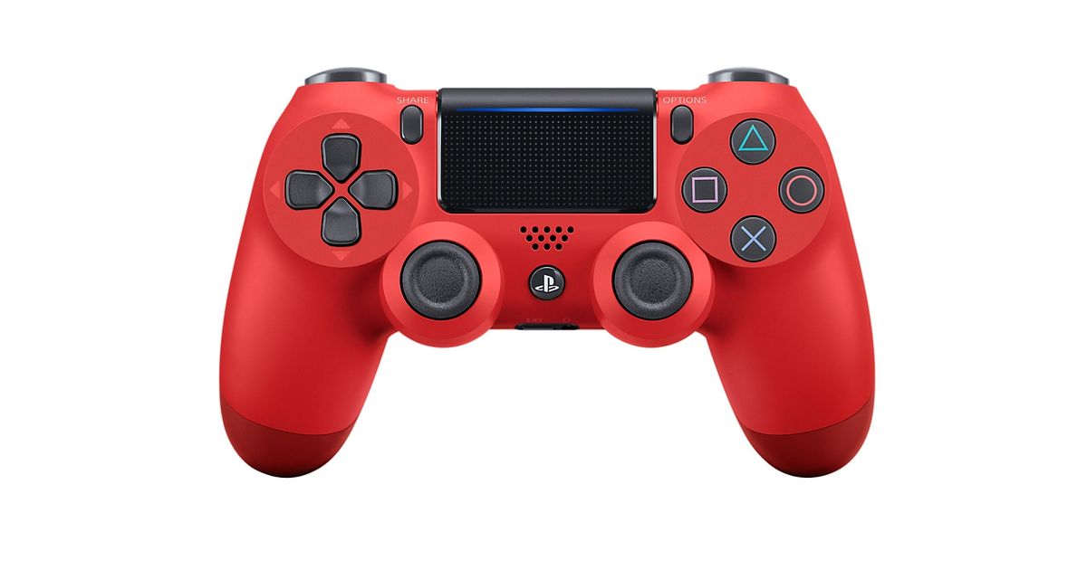 How To Clean A PS4 Controller red Dualshock controller