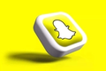 Snapchat tap to load glitch snapchat 3d logo