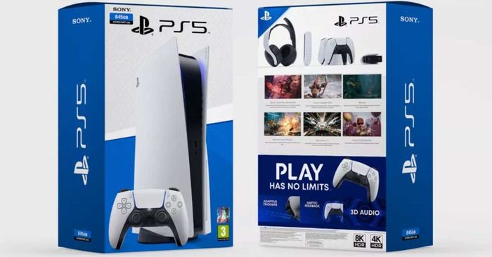 ps5 retail packaging