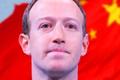 taverse-investment; Mark Zuckerberg on top of Chinese flag 