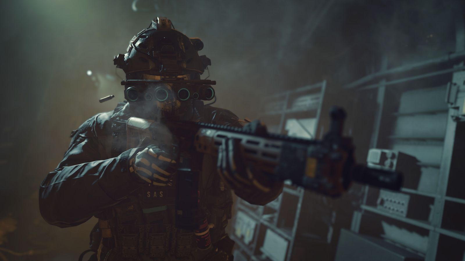 A soldier firing a gun - Modern Warfare 2 authenticator issue