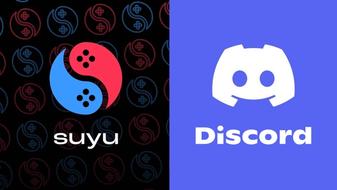 discord logo next to suyu logo