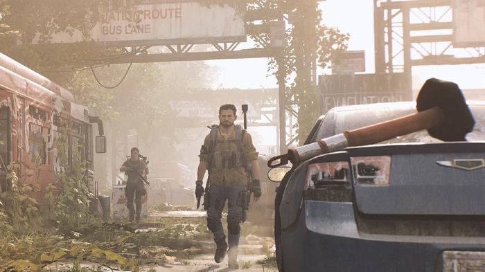are the division 2 servers down? two soldiers walking through washington dc