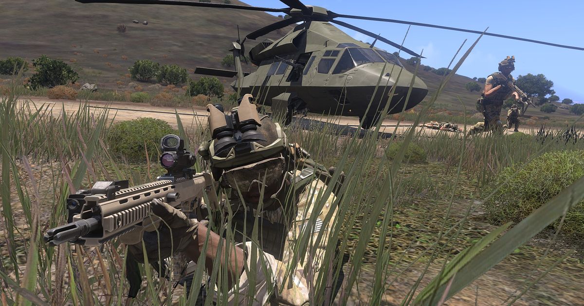 Arma 4 release date - soldier in grass