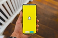 What does "Added me back" mean on Snapchat? - An image of the Snapchat welcome screen on an Android phone