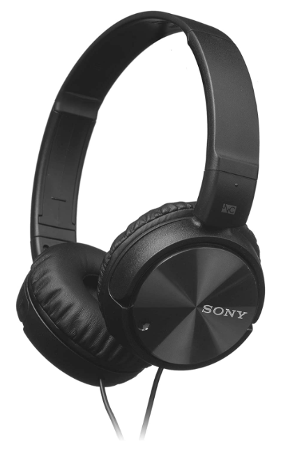 Best noise-cancelling headphones under 100 - Sony black wired headphones