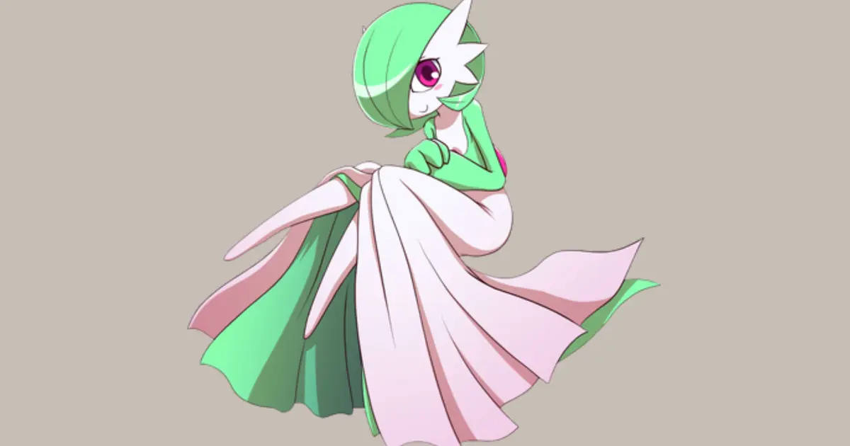 What is the Pokemon 777 filter on TikTok? - An image of Gardevoir