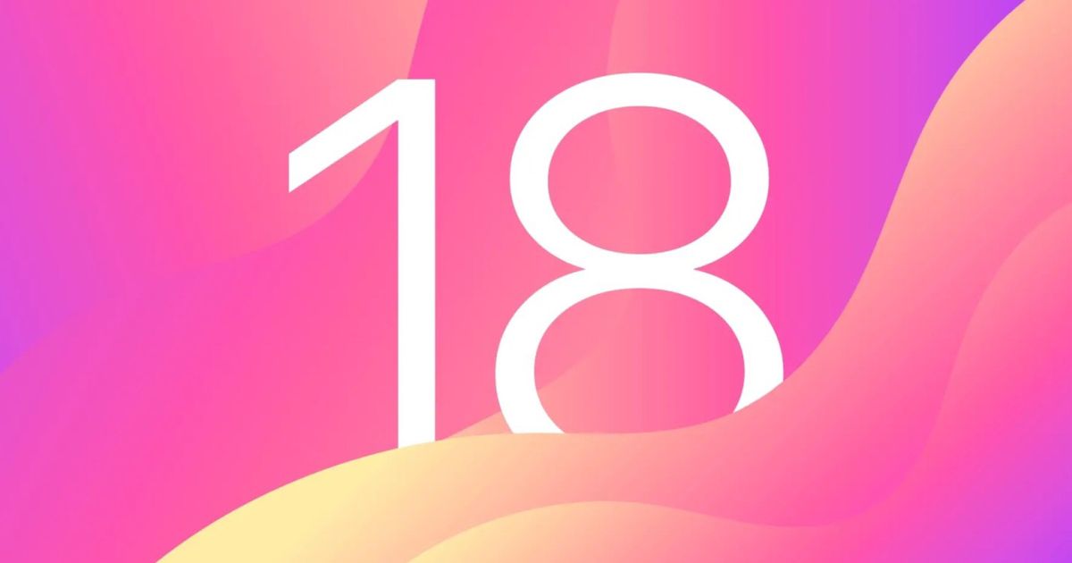 What's new in the Apple iOS 18 update? - An image of the logo of iOS 18